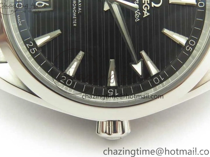 0721 Aqua Terra 150M Master Chronometers VSF 1:1 Best Edition Black Dial SS Hand on SS Bracelet A8900 Super Clone Functional 8009